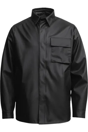 Stutterheim Jakke, Herre, Sort, XS, Vandtæt Overshirt til Mænd