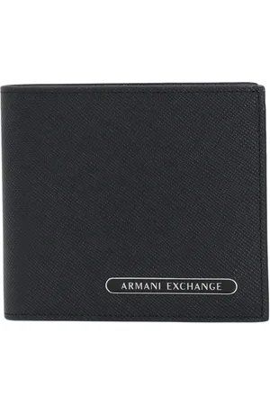 Armani Exchange Tilbehør, Herre, Sort, ONE SIZE, Kompakt Sort Herre Pung