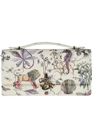 Dior Taske, Dame, , ONE SIZE, Uld, Mini Skuldertaske med dyreprint