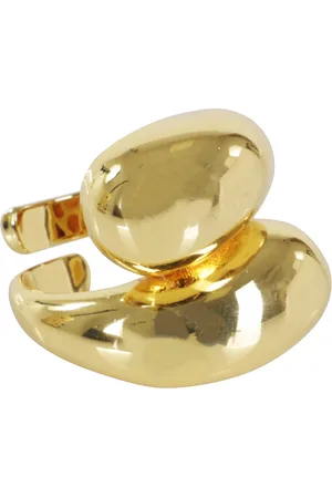 FEDERICA TOSI Tilbehør, Dame, Gul, M, Uld, ISA Ring - Elegant og stilfuldt smykke