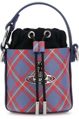 Vivienne Westwood Taske, Dame, Flerfarvet, ONE SIZE, Uld, Mini Daisy Bucket Taske
