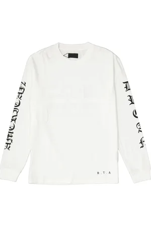 RTA Top, Herre, , S, Bomuld, Bomuld T-shirt med lange ærmer