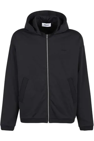 AMBUSH Jakke, Herre, Sort, L, Bomuld, Ribbed Trim Lynlås Jakke med Lommer