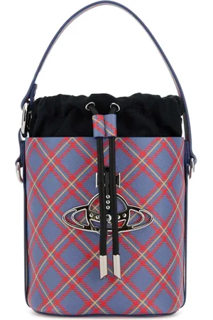 Vivienne Westwood Taske, Dame, Flerfarvet, ONE SIZE, Uld, Daisy Bucket Taske