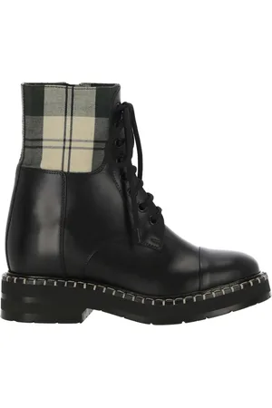 See by Chloé Sko, Dame, Sort, 37 EU, Bomuld, Barbour X Chloe Støvler, Snøring, Kvinder