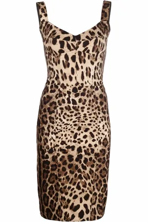 Dolce & Gabbana Kjole, Dame, Flerfarvet, XS, Elegant Blomstret Kjole til Kvinder