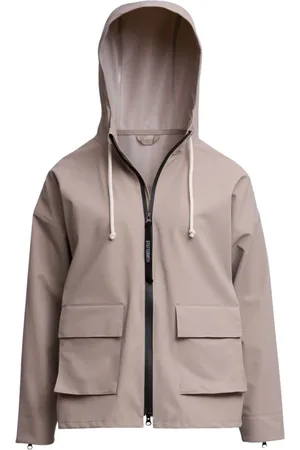 Stutterheim Jakke, Dame, , XL, Uld, Mat Zip Regnfrakke