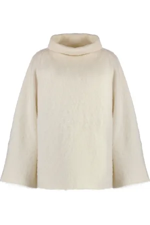 Malo Strik, Dame, , M, Uld, Klokkeærmer Uldblanding Turtleneck Sweater