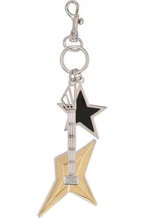 VERSACE Tilbehør, Dame, Grå, ONE SIZE, Metal Nøglering og Karabinhage