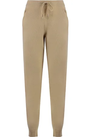 Malo Bukser, Dame, , S, Cashmere, Cashmere Striksporbuks med Ribkanter