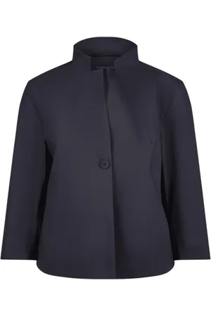 Annette Görtz Jakke, Dame, Sort, 2XL, Bomuld, Minimalistisk Sort Benji Jakke