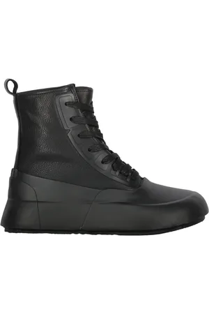 AMBUSH Sko, Dame, Sort, 37 EU, Læder, Høje læder sneakers