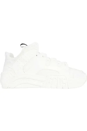 GCDS Sko, Herre, Hvid, 45 EU, Uld, Mid-top Gummisko