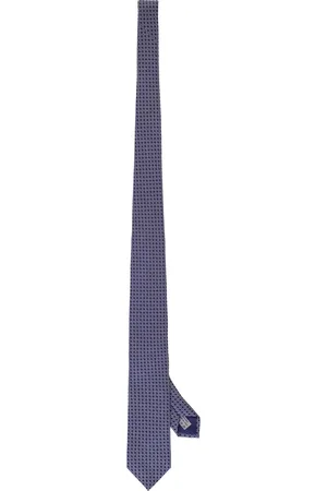 corneliani Tilbehør, Herre, Lilla, ONE SIZE, Silke Jacquard Slips