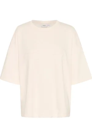 Saint Tropez Top, Dame, , XL, Bomuld, Afslappet Jalinusz Tee Ice