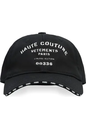 Vetements Tilbehør, Herre, Sort, ONE SIZE, Bomuld, Bomuld Baseball Kasket
