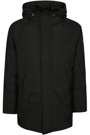 PYRENEX Frakke, Herre, Sort, M, Uld, Kort Parka Jakke