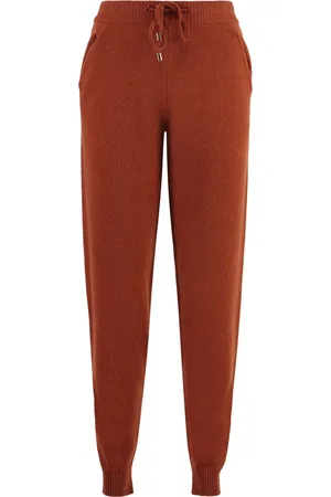 Malo Bukser, Dame, , 2XS, Cashmere, Cashmere Striksporbukser med Ribkanter