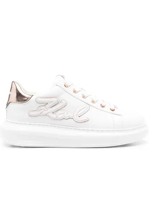 Karl Lagerfeld Sko, Dame, Hvid, 41 EU, Sneakers