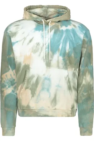JOHN ELLIOTT Sweathshirts & Hoodies, Herre, Flerfarvet, M, Bomuld, Tie Dye Bomuld Hoodie