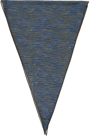 corneliani Tilbehør, Herre, Blå, ONE SIZE, Bomuld, Geometrisk Jacquard Silke Bomuld Tørklæde
