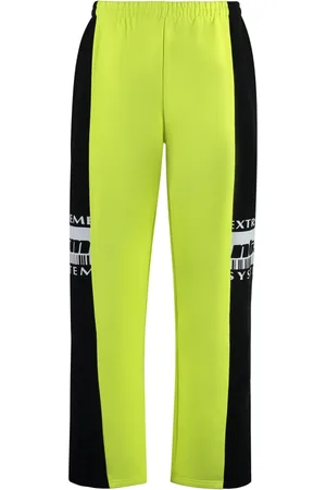 Vetements Bukser, Herre, Flerfarvet, XS, Bomuld, Kontrast Logo Bomulds Track-Pants