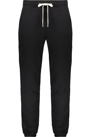 JOHN ELLIOTT Bukser, Herre, Sort, S, Bomuld, Bomuld Track-Pants Elastisk Talje Lommer