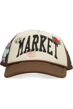 MARKET Tilbehør, Herre, , ONE SIZE, Polyester, Broderet Baseball Cap med Netryg