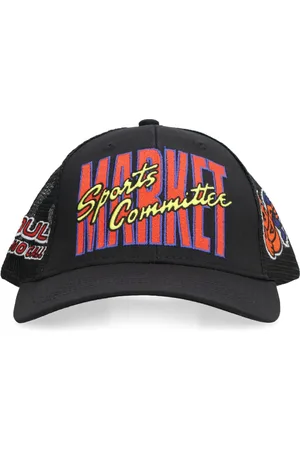 MARKET Tilbehør, Herre, Sort, ONE SIZE, Polyester, Broderet Mesh Baseball Kasket