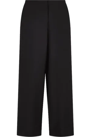 Annette Görtz Bukser, Dame, Sort, 2XL, Uld, Sort Anja Bukser Minimalistisk Design