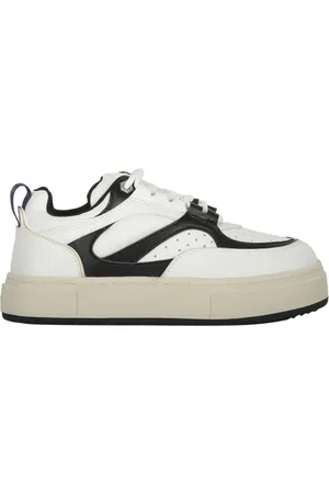 Eytys Sko, Dame, Hvid, 37 EU, Uld, Lave sneakers med meshindsatser