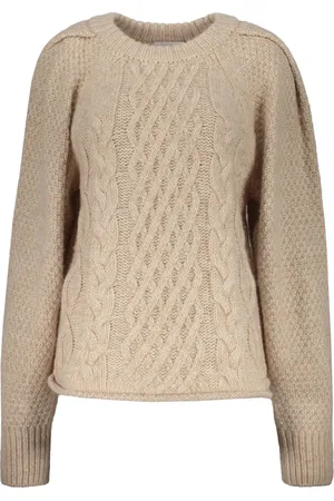 Low Classic Strik, Dame, , S, Uld, Hyggelig Kabelstrik Rundhals Sweater