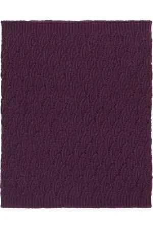 Malo Tilbehør, Dame, Brun, ONE SIZE, Uld, Kashmir Ribstrikket Kravebluse
