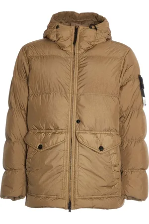 Stone Island Jakke, Herre, Brun, S, Nylon, Marrone Pufferjakke Aw24