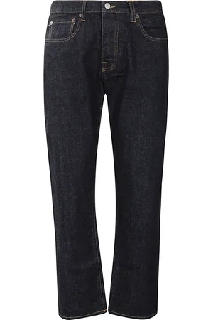 FORTELA Jeans, Herre, Blå, W38, Denim, Denim Bukser med Fem Lommer