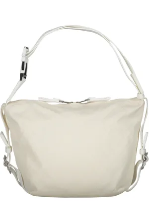 Bottega Veneta Taske, Herre, Hvid, ONE SIZE, Uld, Mesh Messenger Taske