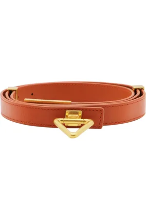 Bottega Veneta Tilbehør, Dame, , 75 CM, Metallic Point Lock Bælte