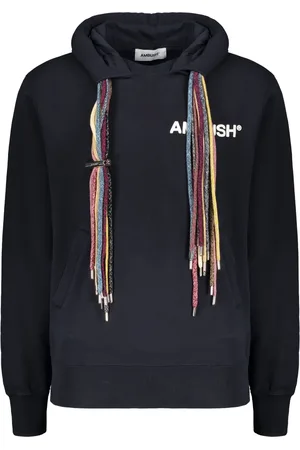 AMBUSH Sweathshirts & Hoodies, Herre, Blå, 2XS, Bomuld, Hættetrøje med Ribstrikkanter