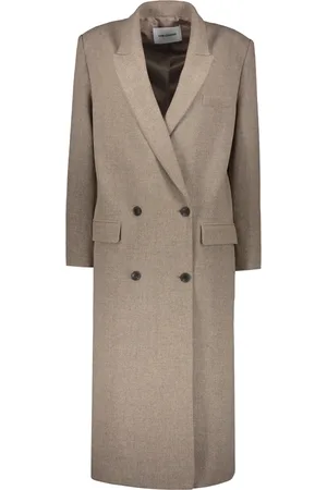 Low Classic Frakke, Dame, , L, Uld, Dobbeltbrystet uldblandingsfrakke