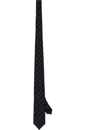corneliani Tilbehør, Herre, Blå, ONE SIZE, Uld, Jacquard Uld Slips