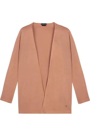 Tom Ford Strik, Dame, , L, Metal Logo Strik Cardigan