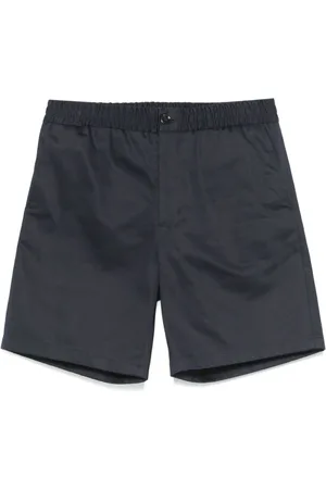 Ami Shorts, Herre, Blå, S, Navy Elastisk Talje Shorts