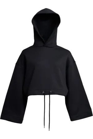 Stutterheim Sweathshirts & Hoodies, Dame, Sort, M, Bomuld, Klokkeærme hættetrøje