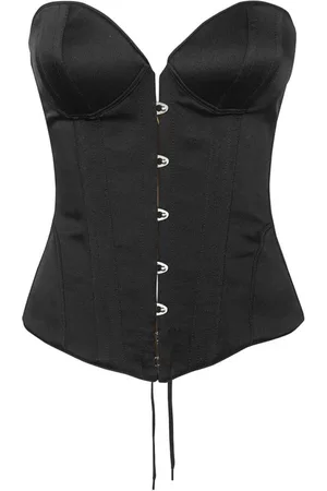 Moschino Top, Dame, Sort, S, Uld, Ærmeløs top med snøring