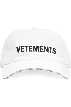 Vetements Tilbehør, Herre, Hvid, ONE SIZE, Bomuld, Klassisk Logo Baseball Cap