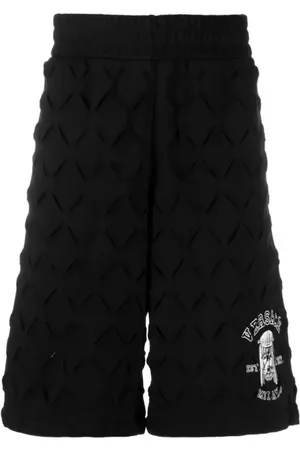 VERSACE Shorts, Herre, Sort, S, Uld, Stilfuldt Mode Tilbehør til Mænd