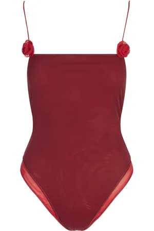 Oseree Badetøj, Dame, Rød, S, Rød Bikini Badedragt