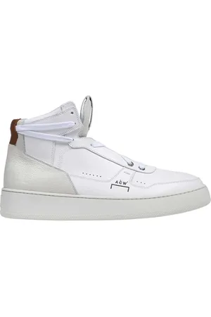 A-cold-wall* Sko, Herre, Hvid, 41 EU, Læder, Høje læder sneakers