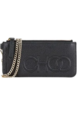 Jimmy Choo Pre-owned, Dame, Sort, ONE SIZE, Tyl, Pre-owned Laeder punge