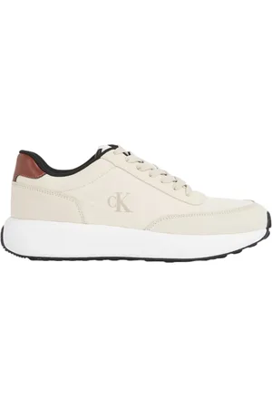 Calvin Klein Sko, Herre, , 42 EU, Læder, Læder Herre Sneakers Forår/Sommer Kollektion